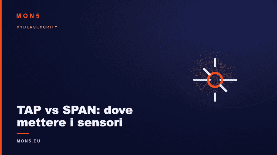 Diagramma tecnico TAP hardware e SPAN port su switch industriale in rete OT Purdue