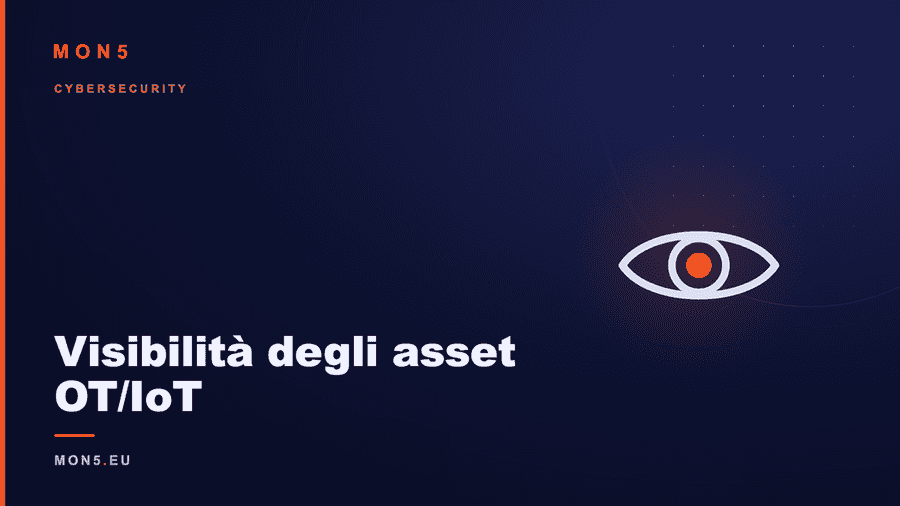 Schermata di una piattaforma di monitoraggio che mappa asset OT e IoT in un impianto industriale